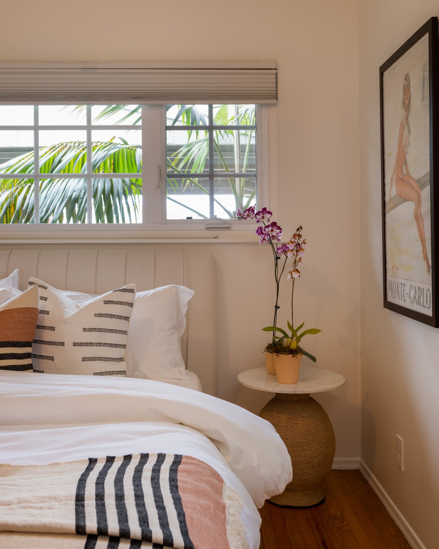 A quiet bedroom in soft morning light